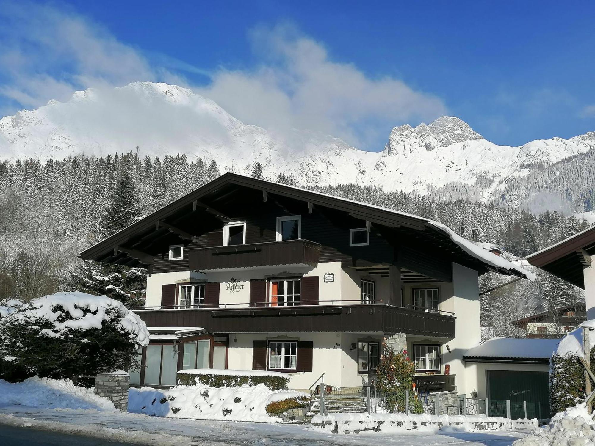 Appartamento Haus Ackerer Leogang Esterno foto